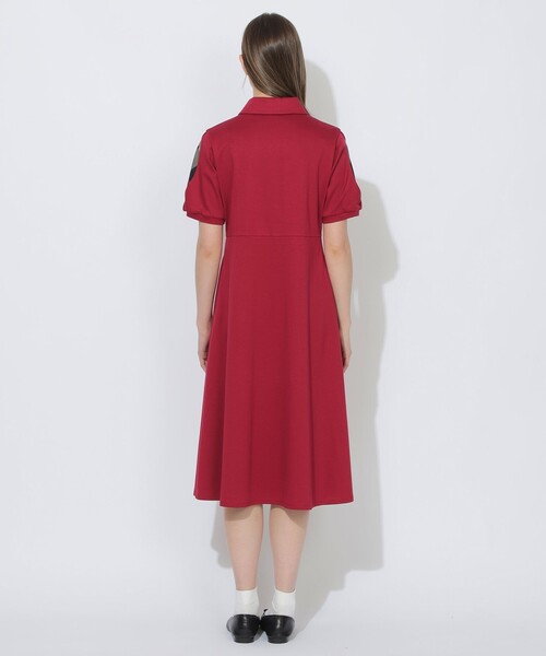 CB CRESTBRIDGE(シービークレストブリッジ)の「【Quiet checkシリーズ】ポロワンピース(ワンピース・レディース・ブラック/レッド/ブルー系その他2・M/S)」の12枚目の写真