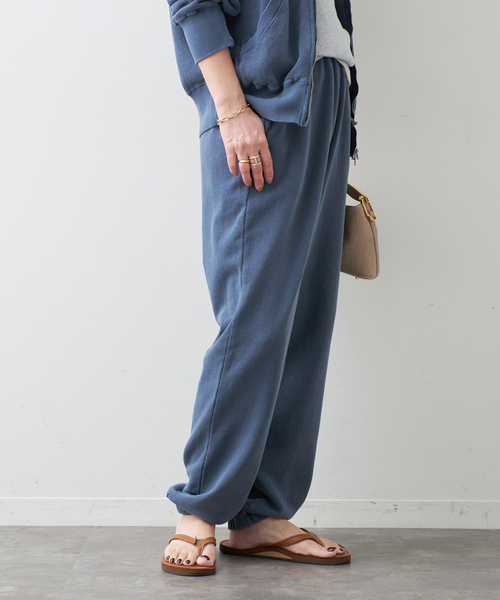 Johnbull（ジョンブル）の「【JOHNBULL/ジョンブル】SWEAT PANTS（スウェットパンツ・レディース・ベージュ/ブルー・36/38）」の17枚目の写真
