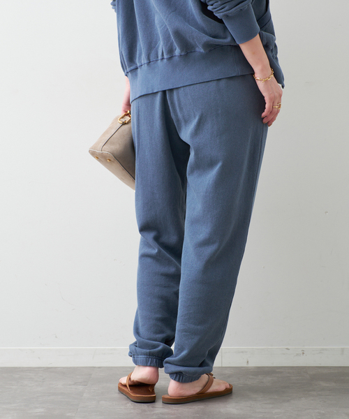 Johnbull（ジョンブル）の「【JOHNBULL/ジョンブル】SWEAT PANTS（スウェットパンツ・レディース・ベージュ/ブルー・36/38）」の18枚目の写真