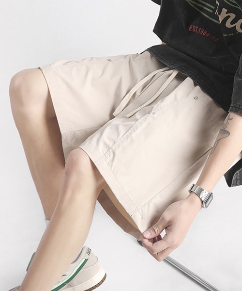 WESTBOY(ウエストボーイ)の「ストリート パネル切り替え スタッズ ワイド ショーツ WO26S14PT11(その他パンツ・メンズ・グリーン/ベージュ/ブラック・M/L/XL)」の16枚目の写真