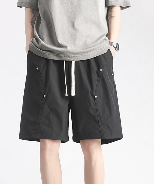WESTBOY(ウエストボーイ)の「ストリート パネル切り替え スタッズ ワイド ショーツ WO26S14PT11(その他パンツ・メンズ・グリーン/ベージュ/ブラック・M/L/XL)」の18枚目の写真