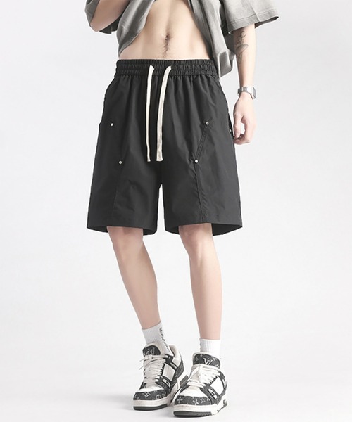 WESTBOY(ウエストボーイ)の「ストリート パネル切り替え スタッズ ワイド ショーツ WO26S14PT11(その他パンツ・メンズ・グリーン/ベージュ/ブラック・M/L/XL)」の20枚目の写真