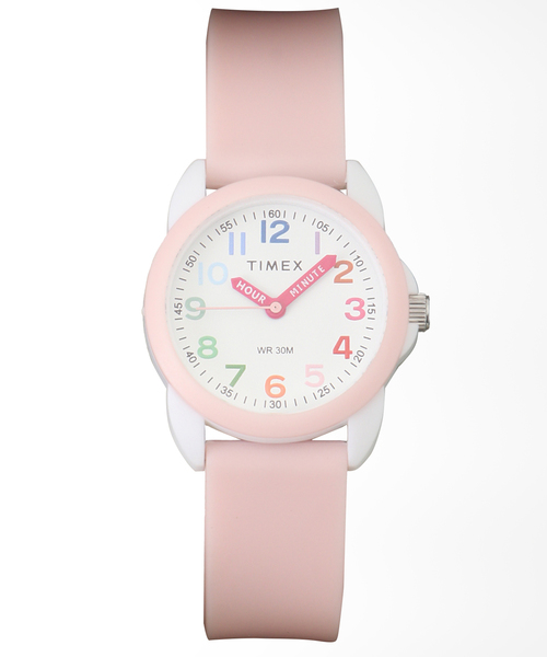 TIMEX(タイメックス)の「TIMEX Kids Analog tx-tw2w92000 Pail Pink(アナログ腕時計・レディース・ピンク・FREE)」の3枚目の写真