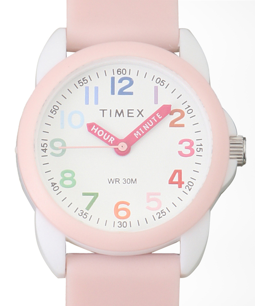 TIMEX(タイメックス)の「TIMEX Kids Analog tx-tw2w92000 Pail Pink(アナログ腕時計・レディース・ピンク・FREE)」の4枚目の写真