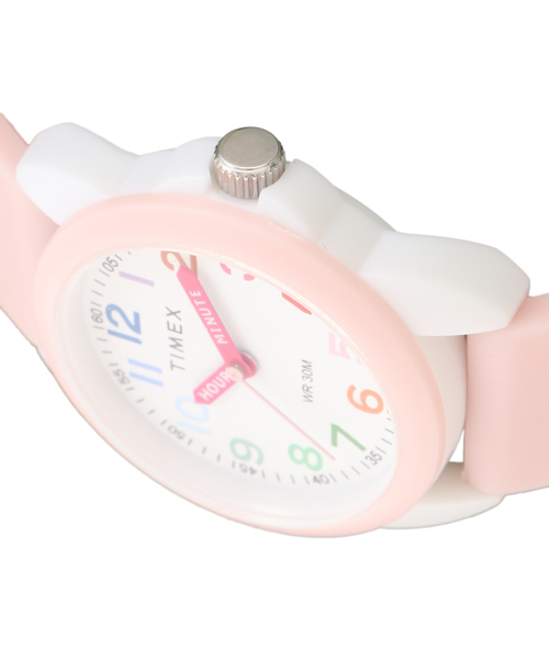 TIMEX(タイメックス)の「TIMEX Kids Analog tx-tw2w92000 Pail Pink(アナログ腕時計・レディース・ピンク・FREE)」の5枚目の写真