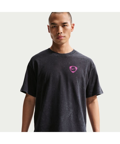 NIKE（ナイキ）の「NIKE/ナイキ WC1 S/S Tｼｬﾂ（Tシャツ/カットソー・レディース・ホワイト/ブラック・L/XL/M）」の2枚目の写真