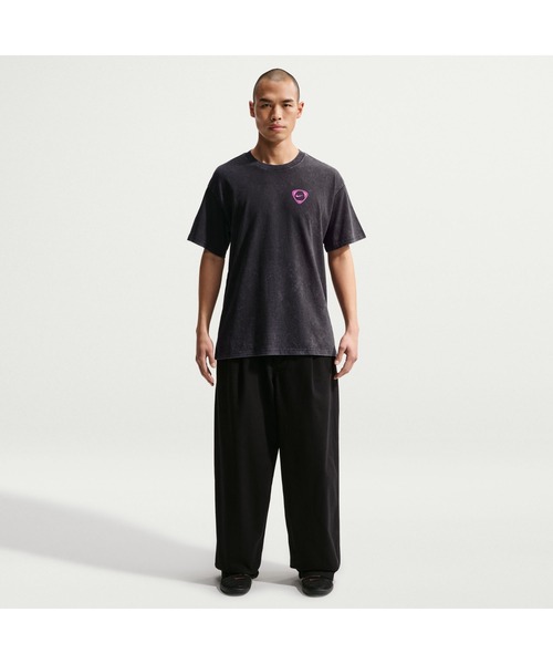 NIKE（ナイキ）の「NIKE/ナイキ WC1 S/S Tｼｬﾂ（Tシャツ/カットソー・レディース・ホワイト/ブラック・L/XL/M）」の4枚目の写真