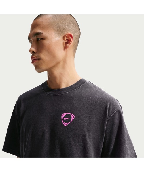 NIKE（ナイキ）の「NIKE/ナイキ WC1 S/S Tｼｬﾂ（Tシャツ/カットソー・レディース・ホワイト/ブラック・L/XL/M）」の6枚目の写真