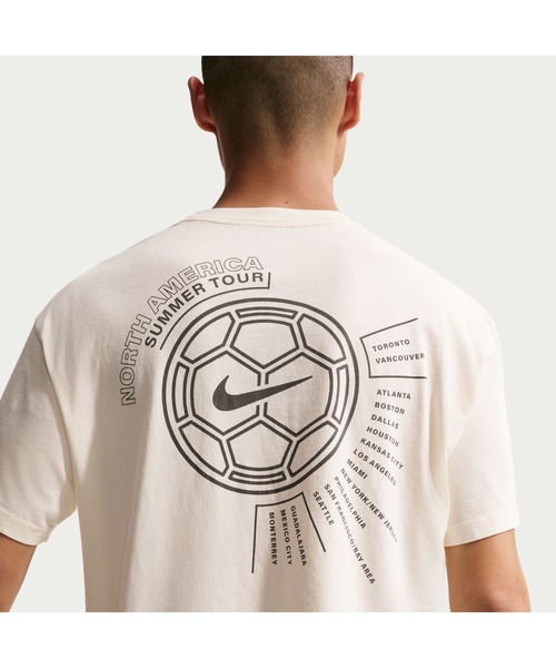 NIKE（ナイキ）の「NIKE/ナイキ WC1 S/S Tｼｬﾂ（Tシャツ/カットソー・レディース・ホワイト/ブラック・L/XL/M）」の9枚目の写真