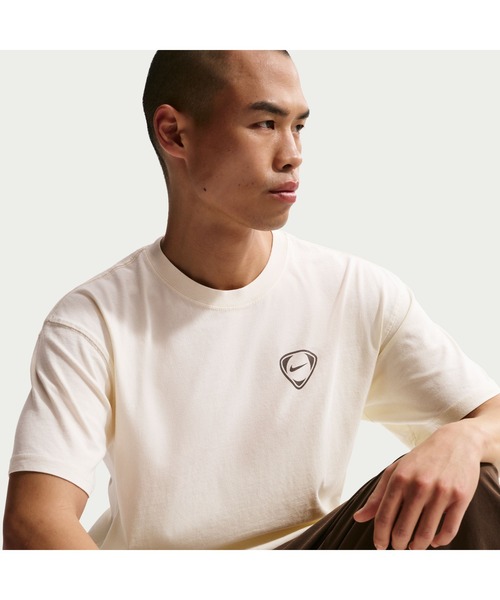 NIKE（ナイキ）の「NIKE/ナイキ WC1 S/S Tｼｬﾂ（Tシャツ/カットソー・レディース・ホワイト/ブラック・L/XL/M）」の10枚目の写真