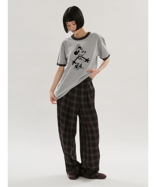 emmi(エミ)の「チェックイージーパンツ(その他パンツ・レディース・ダークブラウン/グレー・1/0)」の17枚目の写真