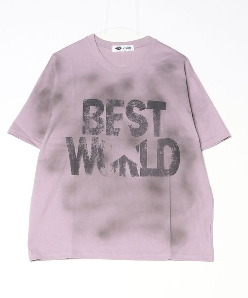 A'gem(エージェム)の「A'GEM/9 × .kom 『A'gem/エージェム』 BEST WORLD Tシャツ(Tシャツ/カットソー・メンズ・ピンク/ブラック/ホワイト・FREE)」の10枚目の写真