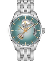 HAMILTON [ハミルトン] 腕時計 Jazzmaster （ジャズマスター） Open Heart 自動巻き 40MM ブルー×シルバー