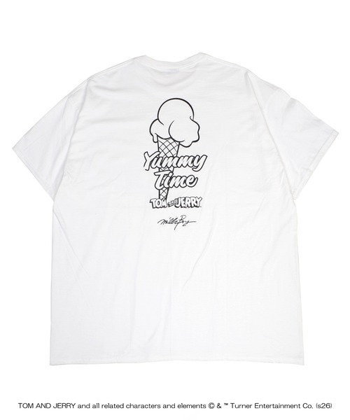 MILKBOY(ミルクボーイ)の「TOM&JERRY ICE CREAM TRIO Tシャツ(Tシャツ/カットソー・レディース・A/B・M/L)」の9枚目の写真