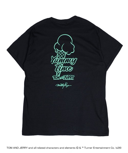 MILKBOY(ミルクボーイ)の「TOM&JERRY ICE CREAM TRIO Tシャツ(Tシャツ/カットソー・レディース・A/B・M/L)」の5枚目の写真