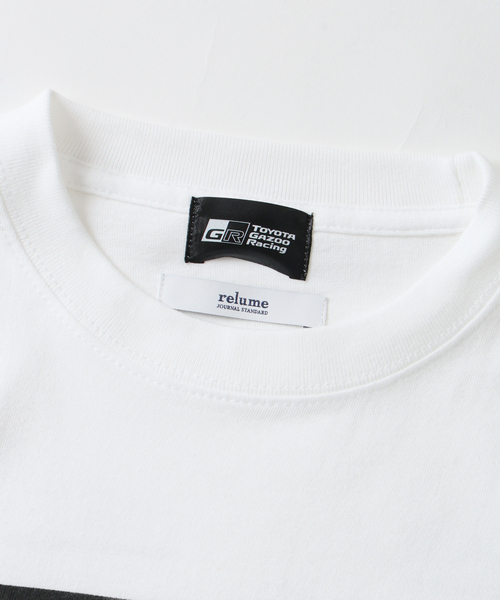 JOURNAL STANDARD relume(ジャーナルスタンダード レリューム)の「TOYOTA / トヨタ GAZOO Racing ”伊勢神トンネル” プリント Tシャツ(Tシャツ/カットソー・メンズ・ブラック/ホワイト・MEDIUM/LARGE)」の11枚目の写真