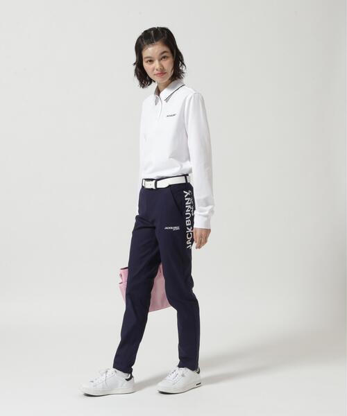 Jack Bunny!!(ジャックバニー)の「【Jack Bunny!!】ストレッチツイルロングパンツ(その他パンツ・レディース・ネイビー/ホワイト・LARGE/SMALL/MEDIUM)」の12枚目の写真