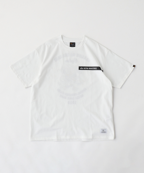 Alpha Industries（アルファインダストリーズ）の「ALPHA INDUSTRIES / アルファ インダストリーズ DRAGON OF THE EAST Tee（Tシャツ/カットソー・メンズ・ブラック/カーキ/ホワイト・X-LARGE/LARGE/MEDIUM/XX-LARGE/SMALL）」の2枚目の写真