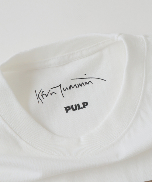 PULP/417EDIFICE（パルプフォーワンセブンエディフィス）の「BJORK PHOTO TEE "PORTRAIT" 2 by Kevin Cummins（Tシャツ/カットソー・メンズ・ブラック/ホワイト・LARGE/X-LARGE/SMALL/MEDIUM）」の11枚目の写真