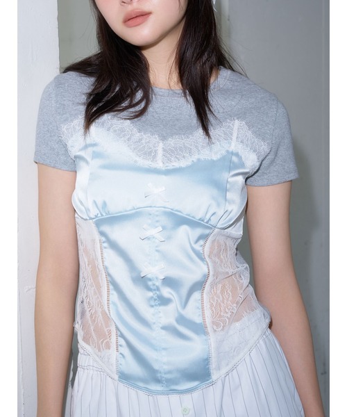 Corset Docking T-shirt / コルセットドッキングTシャツ（Tシャツ