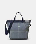 RRL（ダブル アール エル）の「ハンドウーブン インディゴ ストライプ