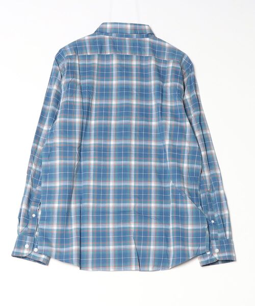 BANANA REPUBLIC FACTORY STORE(バナナリパブリック ファクトリーストア)の「BANANA REPUBLIC FACTORY STORE スリムフィットソフトウォッシュコットンシャツ(シャツ/ブラウス・メンズ・ストライプ/ブルー/オリーブ・S/M/L/XL)」の4枚目の写真