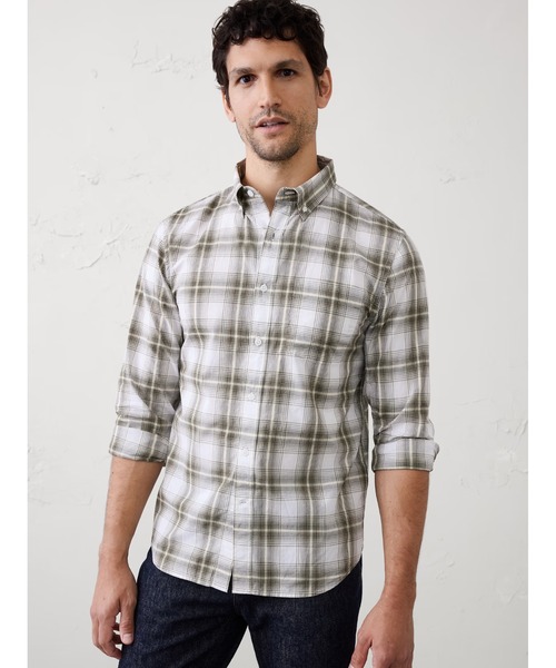 BANANA REPUBLIC FACTORY STORE — слим‑фит софт‑футболка