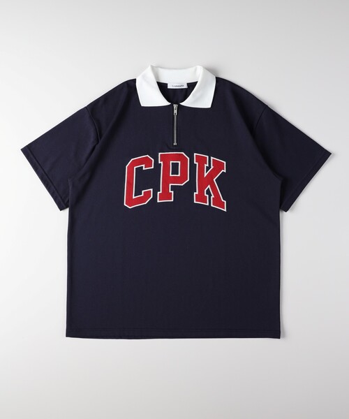 Right-on(ライトオン)の「ハーフジップロゴTシャツ(Tシャツ/カットソー・レディース・グレー/ネイビー・03/04/05)」の14枚目の写真