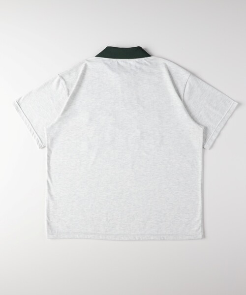 Right-on(ライトオン)の「ハーフジップロゴTシャツ(Tシャツ/カットソー・レディース・グレー/ネイビー・03/04/05)」の16枚目の写真