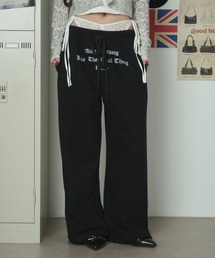 dispark | DISPARK/【26年春夏新作】ロゴレースワイドパンツ(その他パンツ)