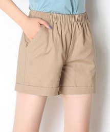 ショートパンツ ウエストゴム mmsp227i