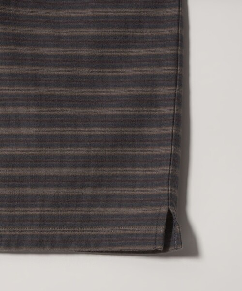 Steven Alan(スティーブンアラン)の「<Steven Alan> オーガニックコットン ボーダー カットソー(Tシャツ/カットソー・メンズ・ロイヤルブルー/モカ/ダークグレー・S/M/L/XL)」の7枚目の写真