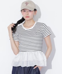 裾バルーンTシャツ