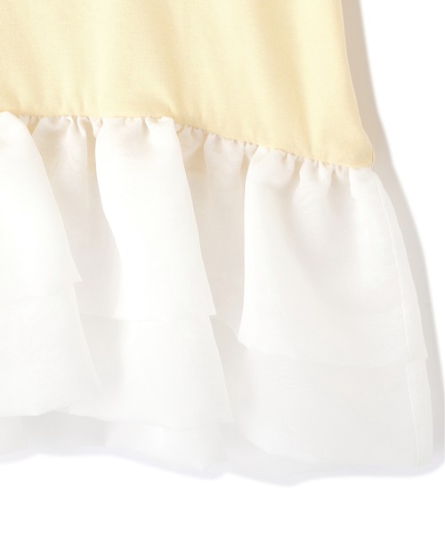 JILL by JILL STUART（ジルバイジルスチュアート）の「裾バルーンＴシャツ（Tシャツ/カットソー・レディース・ブラック/ホワイト系その他/イエロー/ホワイト・FREE）」の20枚目の写真