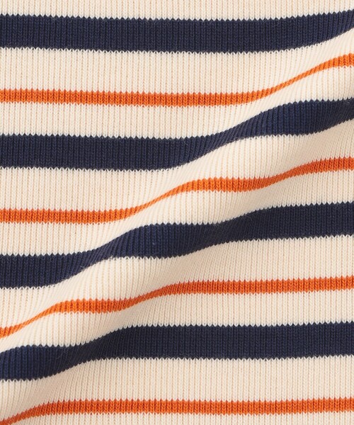 MACKINTOSH PHILOSOPHY(マッキントッシュ フィロソフィー)の「バッキンガムベア マルチボーダーTシャツ(Tシャツ/カットソー・レディース・ベージュ/ダークネイビー/レッド系その他3・38)」の10枚目の写真