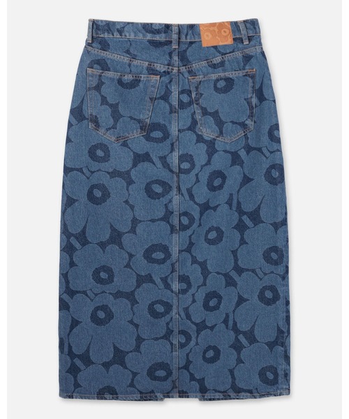 marimekko(マリメッコ)の「【Maridenim】Kuvastuma Unikko / skirt(スカート・レディース・ネイビー・40/38/36/34/32)」の7枚目の写真