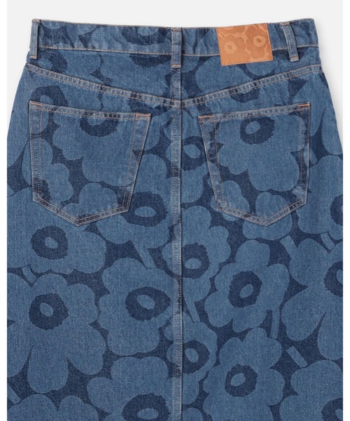 marimekko(マリメッコ)の「【Maridenim】Kuvastuma Unikko / skirt(スカート・レディース・ネイビー・40/38/36/34/32)」の9枚目の写真