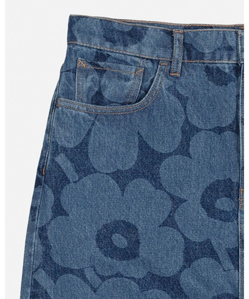 marimekko(マリメッコ)の「【Maridenim】Kuvastuma Unikko / skirt(スカート・レディース・ネイビー・40/38/36/34/32)」の10枚目の写真