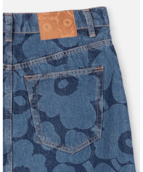 marimekko(マリメッコ)の「【Maridenim】Kuvastuma Unikko / skirt(スカート・レディース・ネイビー・40/38/36/34/32)」の11枚目の写真