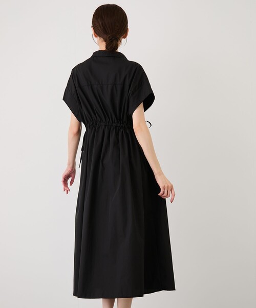 Jayro(ジャイロ)の「サイドドロストスキッパーワンピース(ワンピース・レディース・ブルー系その他4/ブラック・M)」の10枚目の写真
