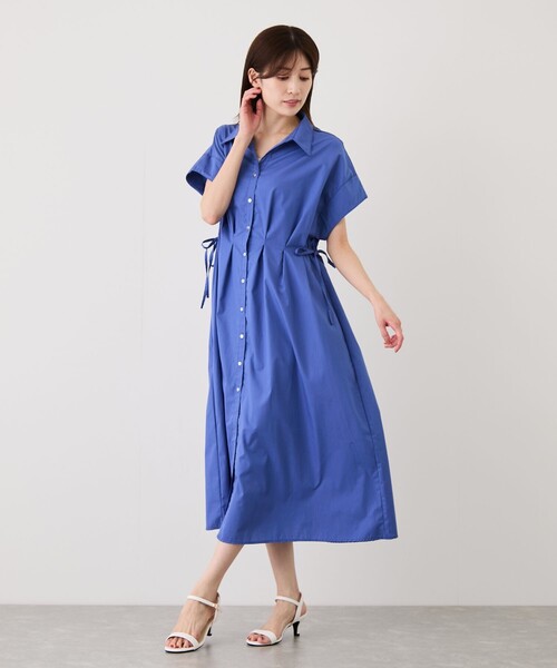 Jayro(ジャイロ)の「サイドドロストスキッパーワンピース(ワンピース・レディース・ブルー系その他4/ブラック・M)」の13枚目の写真