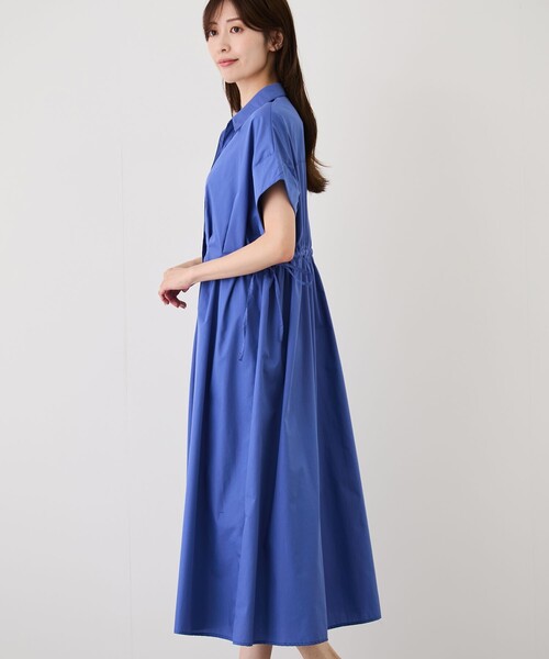 Jayro(ジャイロ)の「サイドドロストスキッパーワンピース(ワンピース・レディース・ブルー系その他4/ブラック・M)」の17枚目の写真