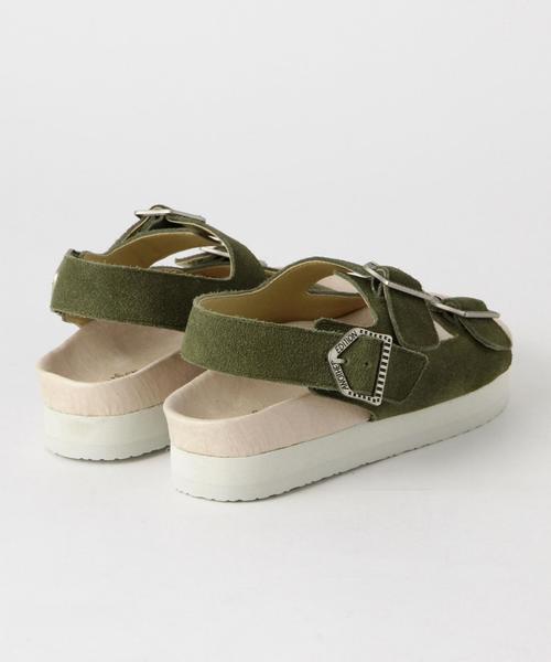 Another Edition（アナザーエディション）の「ワイドストラップサンダル/AEBC WideST SNDL20◆（サンダル・レディース・ナチュラル/オリーブ・MEDIUM/LARGE/SMALL）」の6枚目の写真