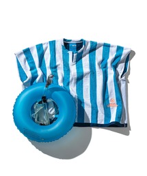 PUEBCO（プエブコ）の「POOL OVER TEE / Blue x White（ポンチョ）」