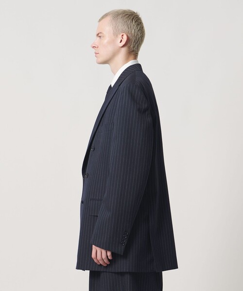 UNITED ARROWS & SONS(ユナイテッドアローズアンドサンズ)の「<UNITED ARROWS & SONS by MASATAKA HATTORI> BIG W 6B/ジャケット(テーラードジャケット・メンズ・ネイビー/ブラック・46/44/48)」の19枚目の写真