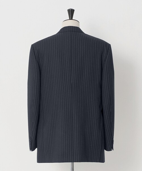 UNITED ARROWS & SONS(ユナイテッドアローズアンドサンズ)の「<UNITED ARROWS & SONS by MASATAKA HATTORI> BIG W 6B/ジャケット(テーラードジャケット・メンズ・ネイビー/ブラック・46/44/48)」の10枚目の写真