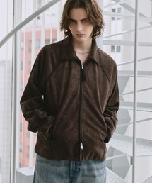 SUEDE-LIKE DOUBLE-ZIP JACKETT / スエードライクダブルジップジャケット