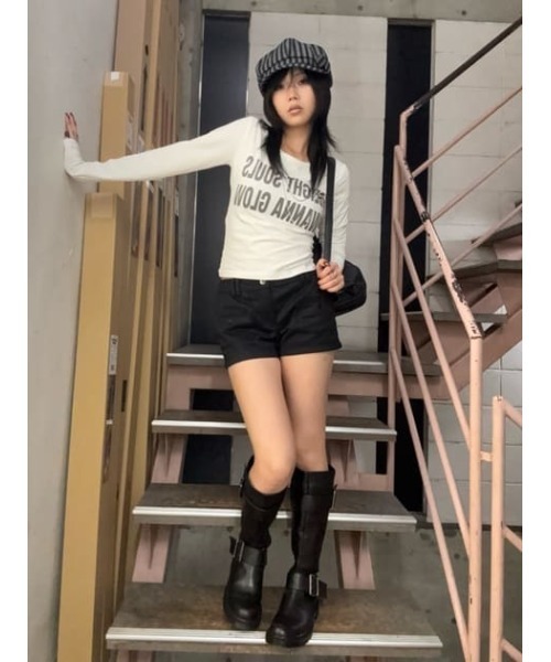 LAGUA GEM(ラグアジェム)の「UTILITY COMPACT ショートパンツ(その他パンツ・レディース・グレー/ブラック/グレー系その他2・X-SMALL/SMALL/MEDIUM)」の10枚目の写真