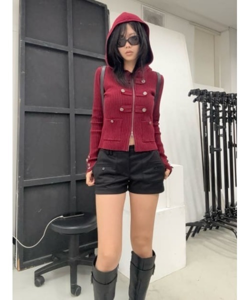 LAGUA GEM(ラグアジェム)の「UTILITY COMPACT ショートパンツ(その他パンツ・レディース・グレー/ブラック/グレー系その他2・X-SMALL/SMALL/MEDIUM)」の19枚目の写真