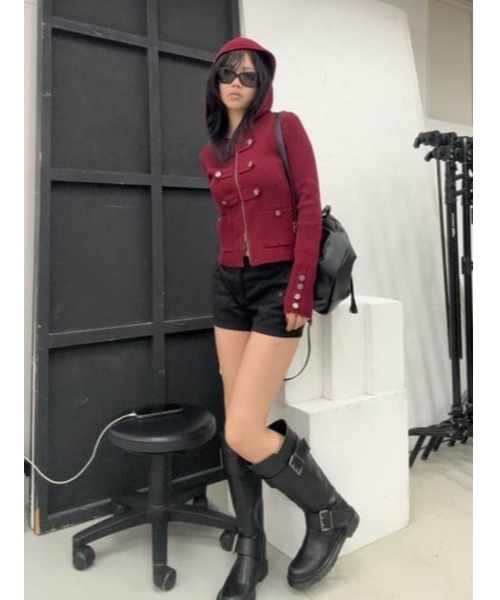 LAGUA GEM(ラグアジェム)の「UTILITY COMPACT ショートパンツ(その他パンツ・レディース・グレー/ブラック/グレー系その他2・X-SMALL/SMALL/MEDIUM)」の21枚目の写真